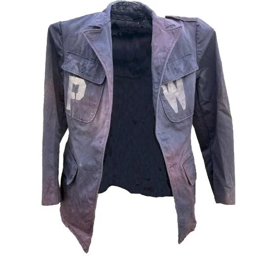 Original U.S. WWII Axis Prisoner of War PW Painted Uniform Jacket