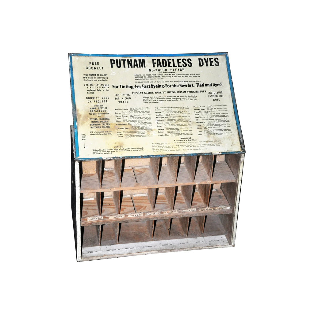 Putnam Fade-less Dye Sales Box