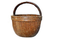 Antique Asian Woven Basket from China