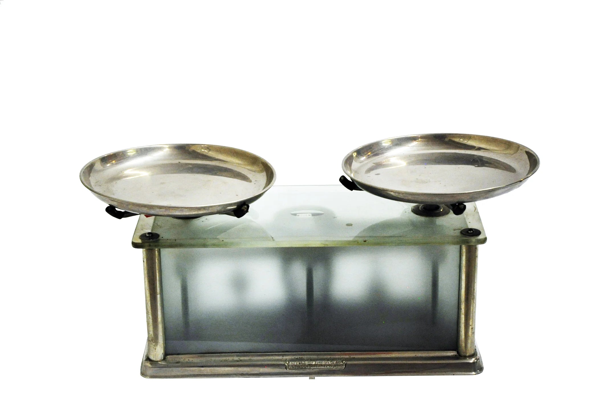 1950s Nickle and Glass Scale