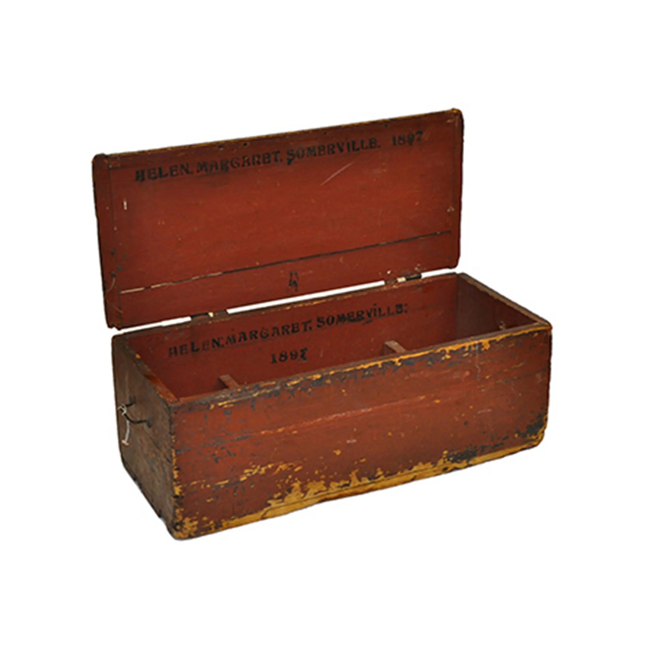 Antique Trunk, Dated 1897