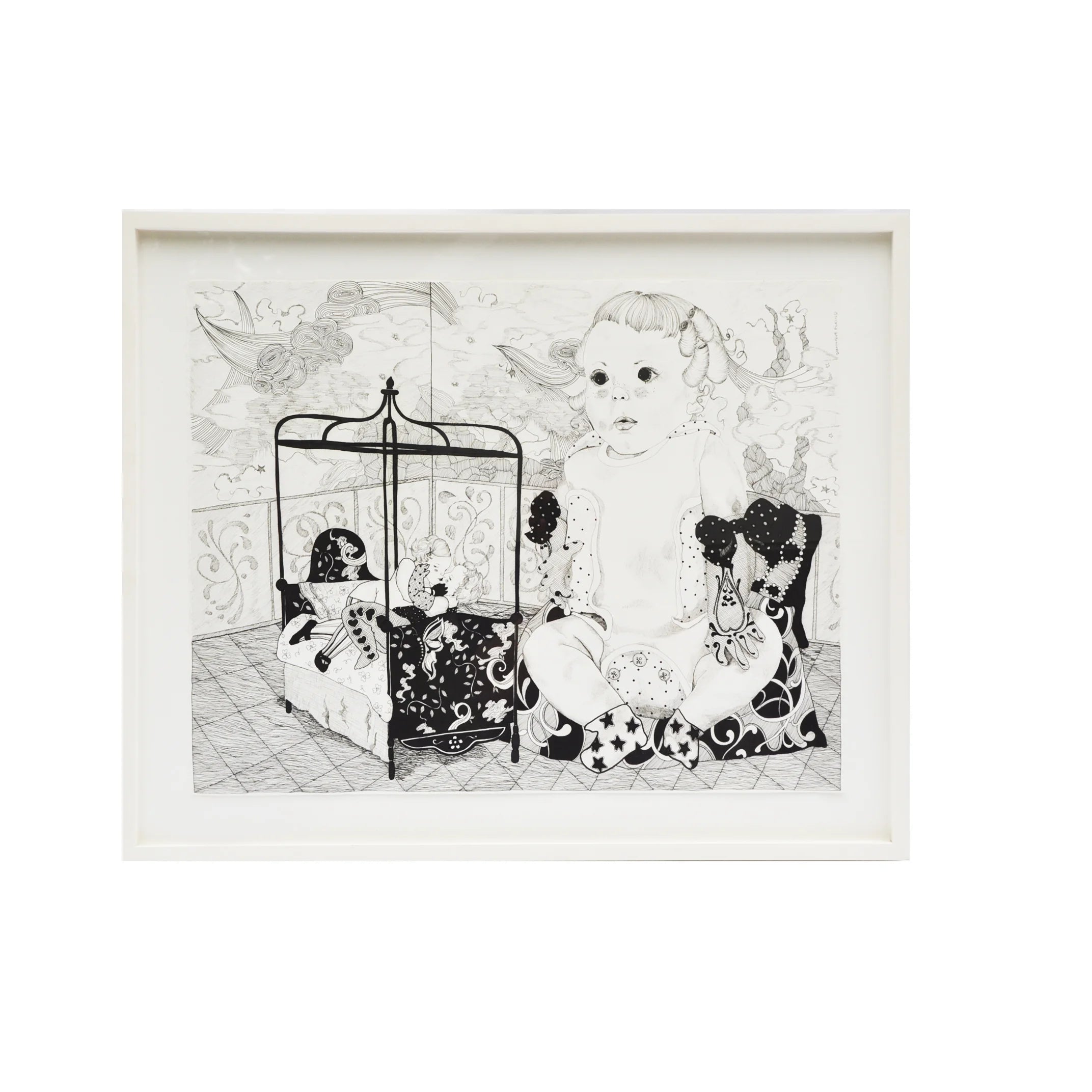 DOMINIQUE ELKIND (21ST C.) SIGNED ETCHING