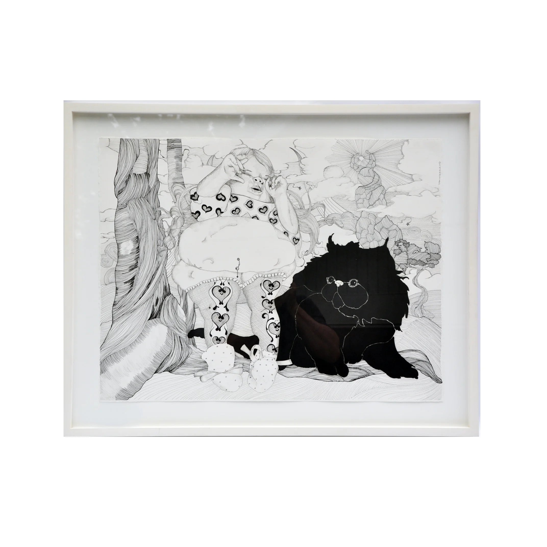 DOMINIQUE ELKIND (21ST C.) SIGNED ETCHING
