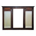 Bank Teller Window with etched glass inserts