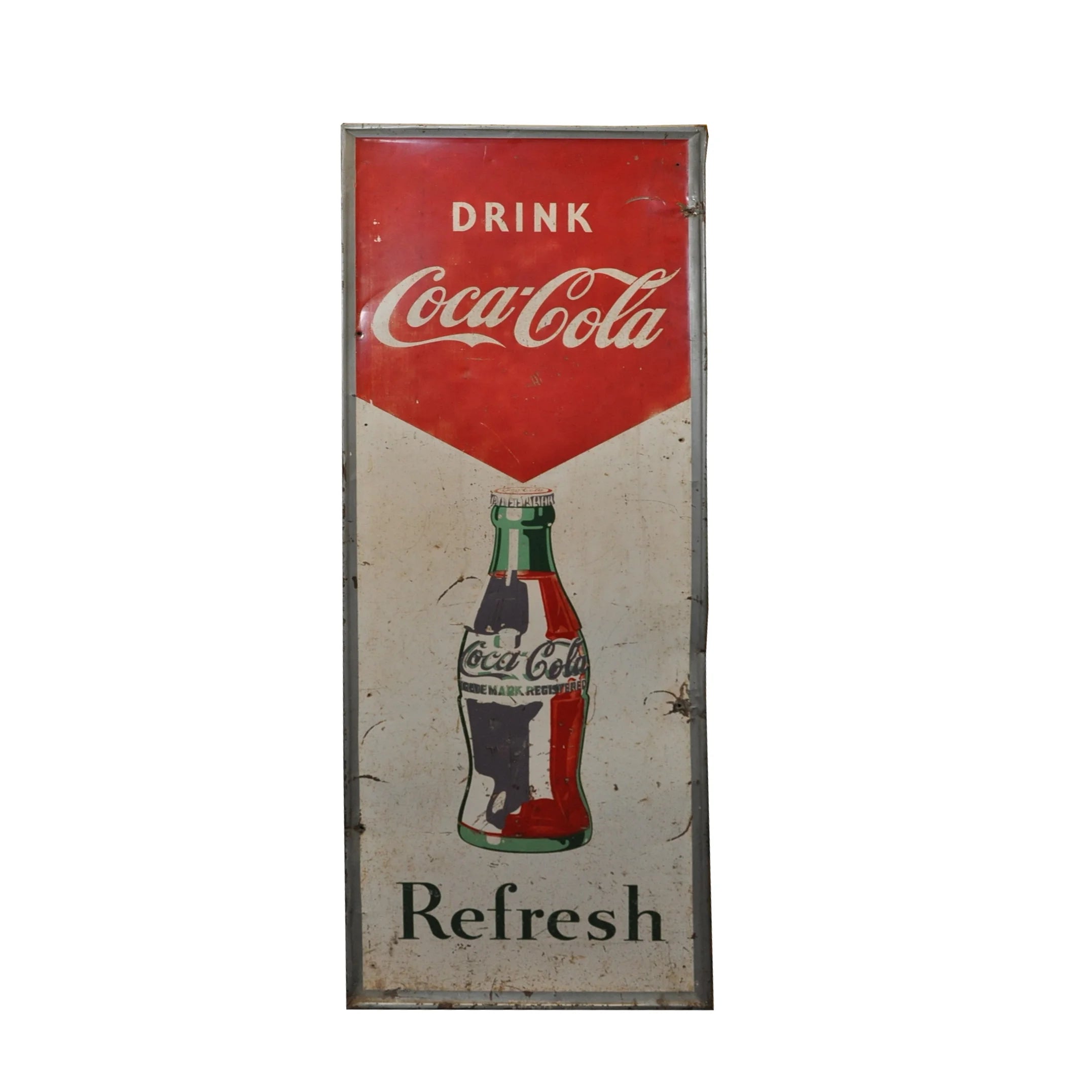 Coca Cola Metal Rectangle Signs