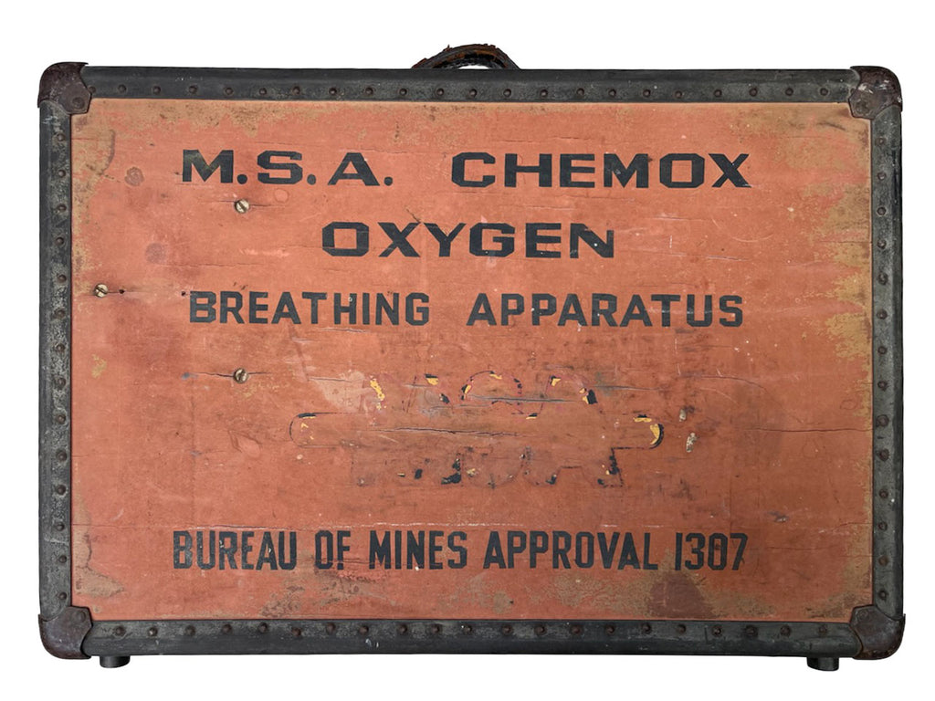 Vintage WWII Era US Chemox Oxygen Breathing Apparatus