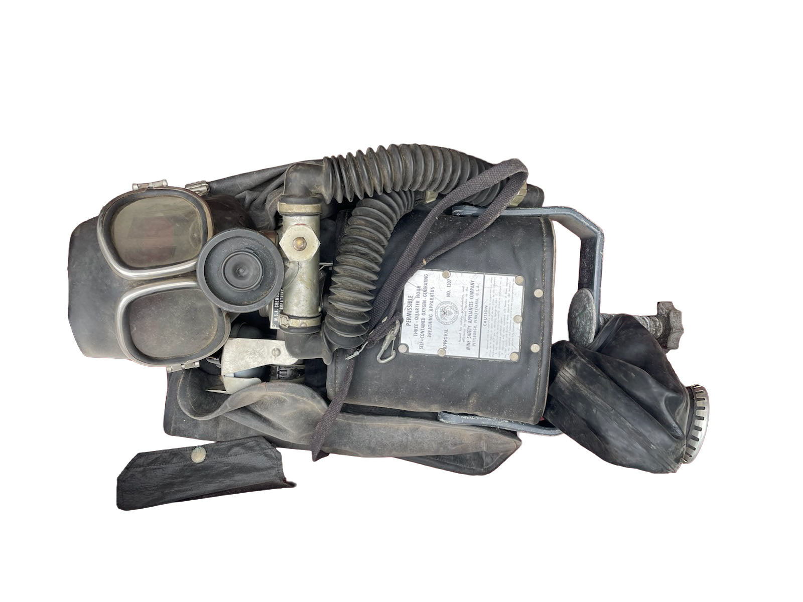 Vintage WWII Era US Chemox Oxygen Breathing Apparatus