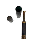 VTG French Brass Nautical Maritime Spyglass Telescope W Case HN