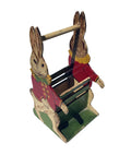 Vintage Wooden Easter Basket