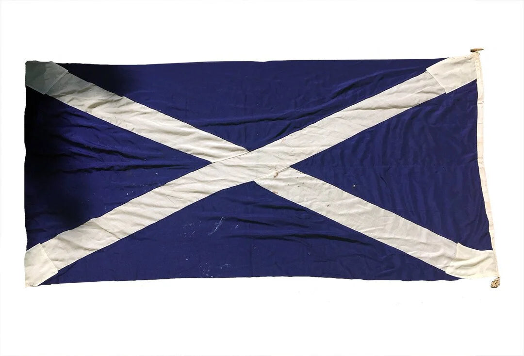 Vintage Scottish National Flag