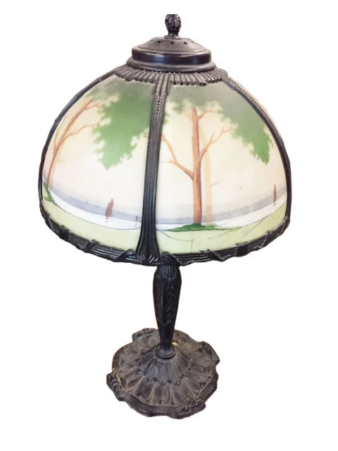 Tiffiny Style Lamp, Circa 1930's