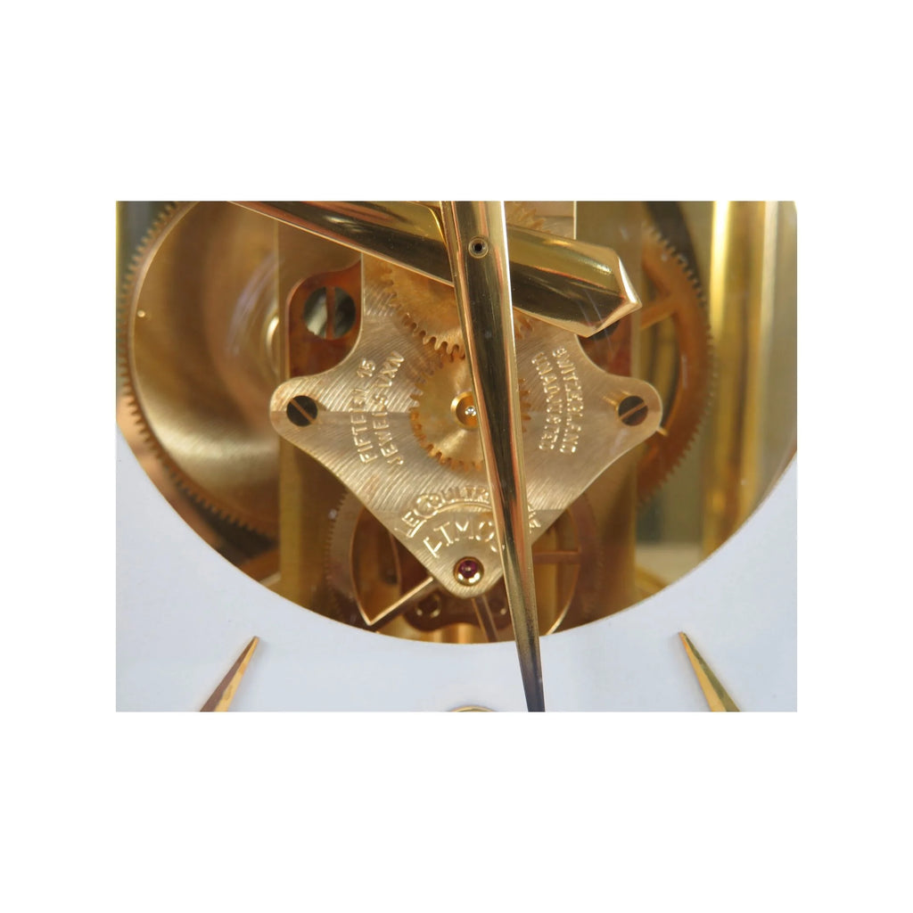 LeCoultre Atmos Perpetual Motion Clock Brass & Glass