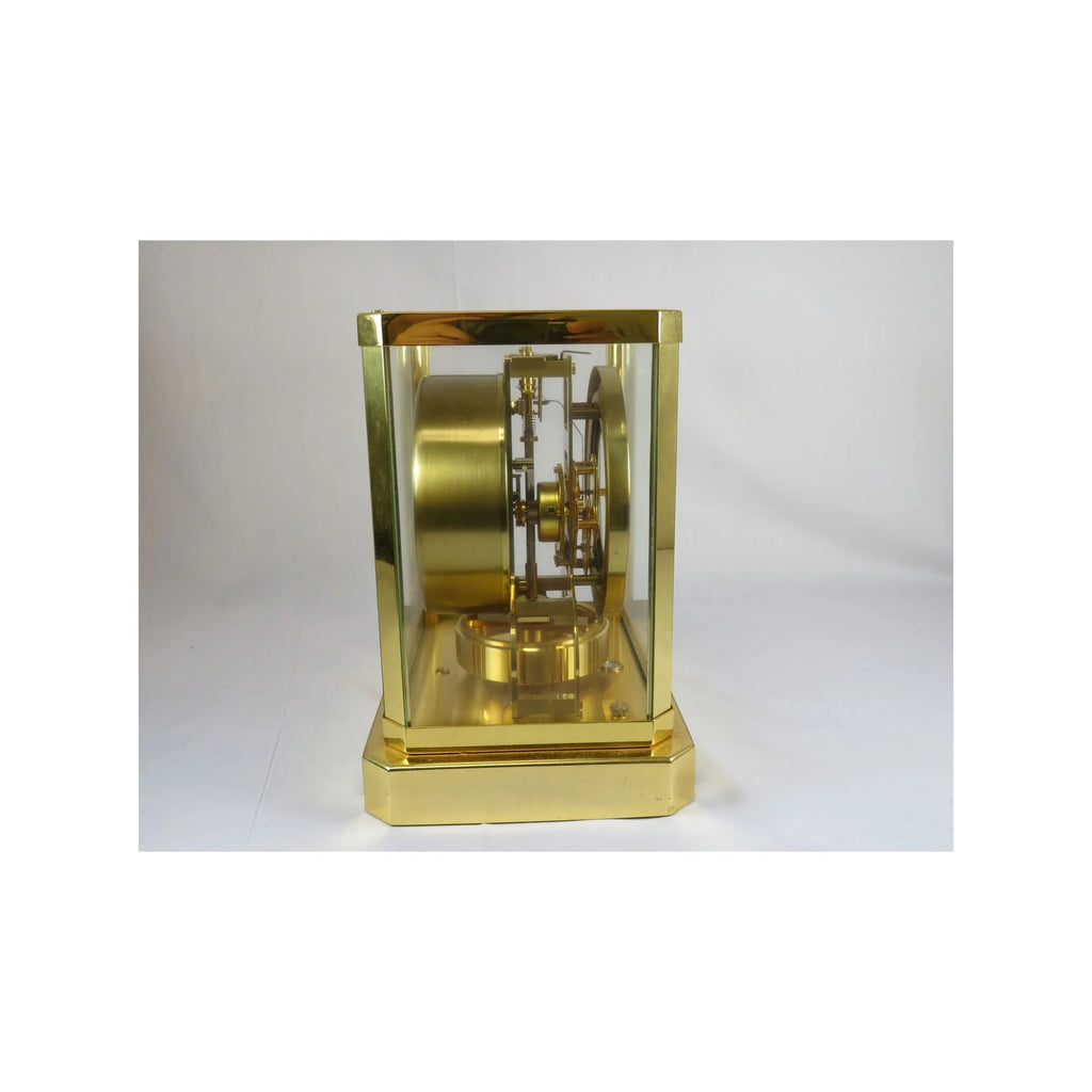 LeCoultre Atmos Perpetual Motion Clock Brass & Glass