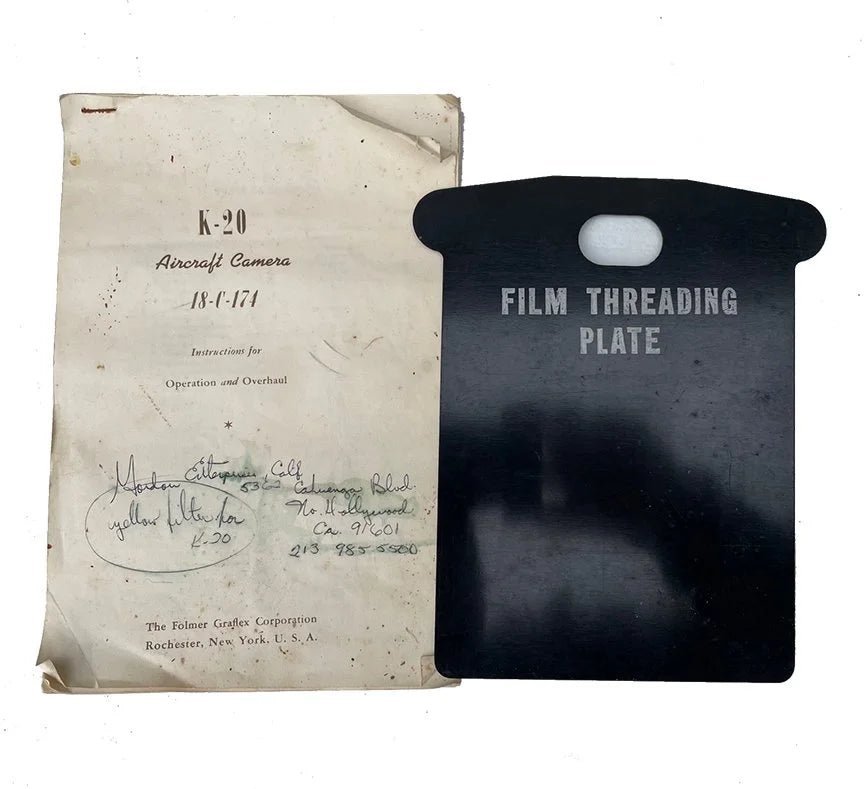 WWII Air Force Aircraft Camera 4 x 5 inch