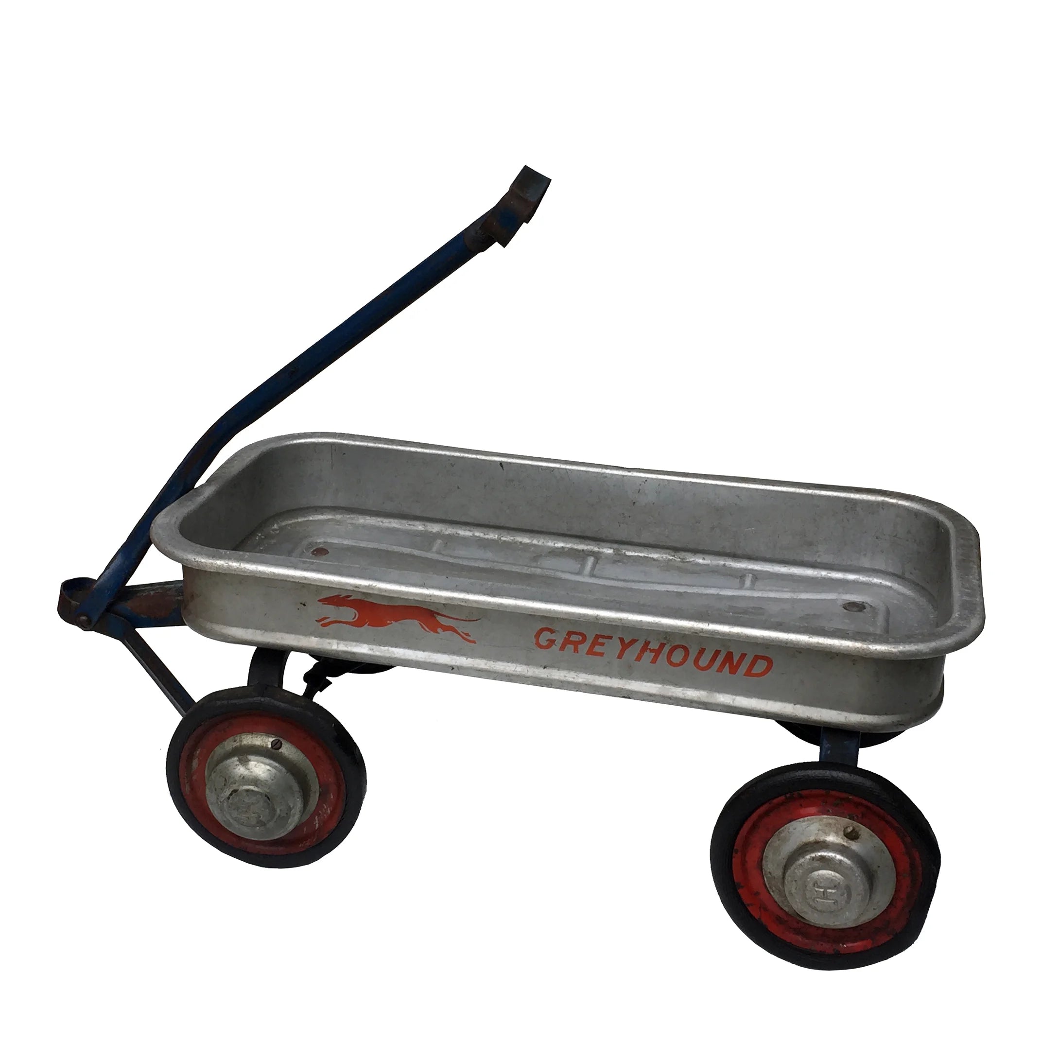 Rare Vintage 1940's Greyhound Wagon Aluminum Child's Toy