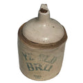 Very Rare VINTAGE 1930 Ye Old Bru Whiskey 1 Gallon STONEWARE JUG