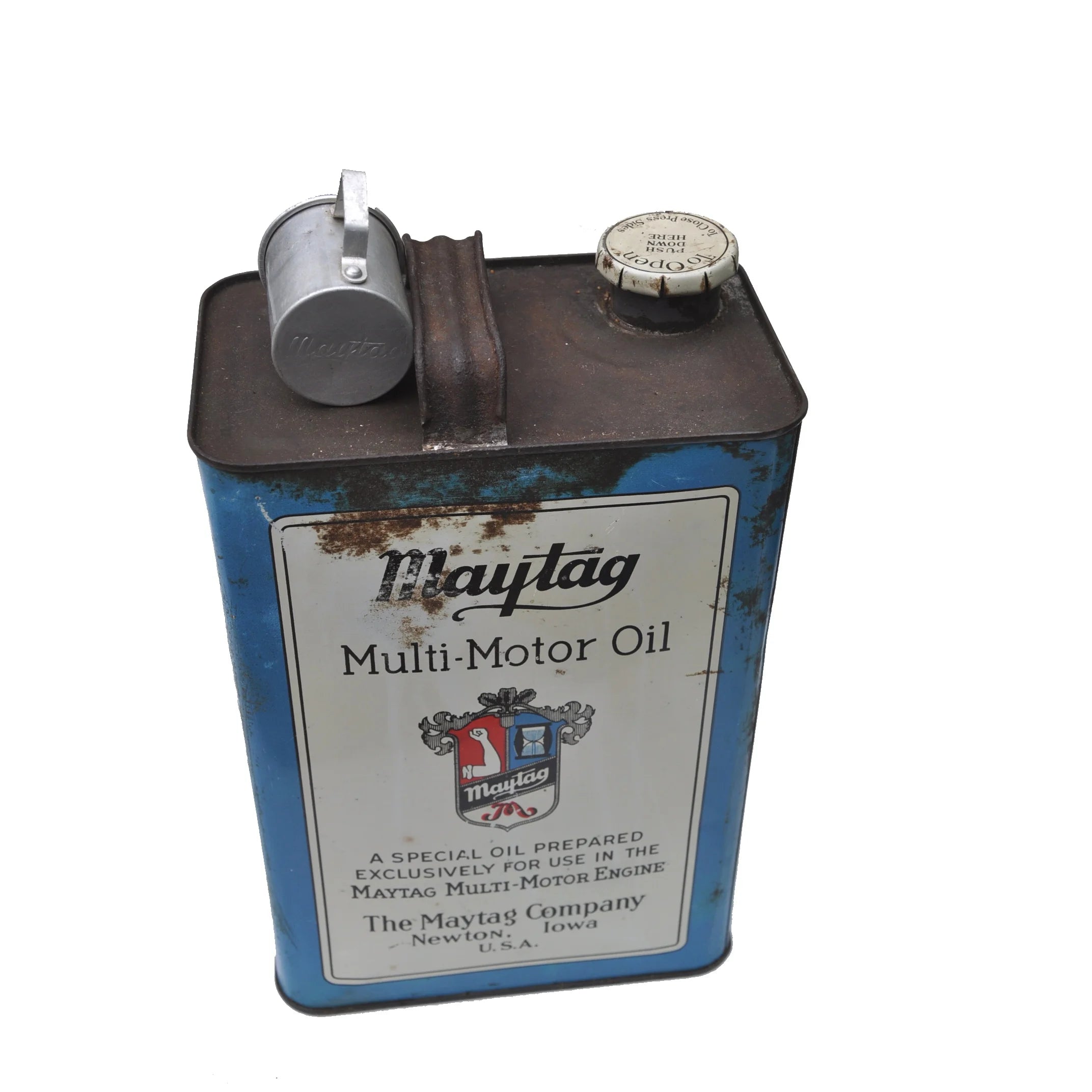 Vintage Maytag multi-motor oil