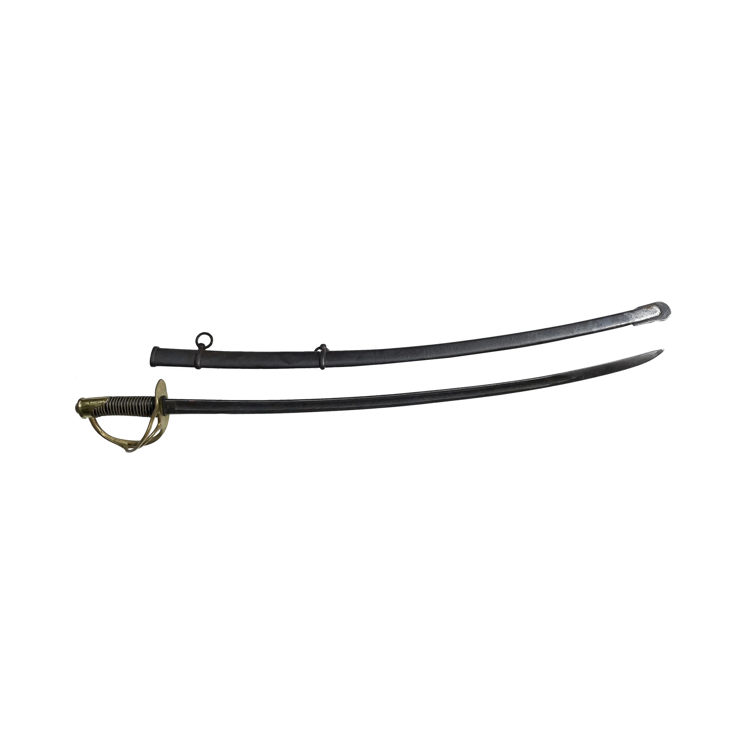 Civil War Cavalry Saber with Scabbard